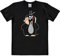 Logoshirt® TV I Der kleine Maulwurf I Oh Oh I T-Shirt Print I Damen & Herren I kurzärmlig I schwarz I Lizenziertes Originaldesign I Größe M