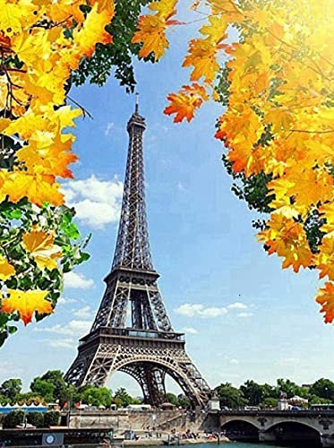 MQOK Kreative Holzpuzzles 3000 Stück Eisenturm Puzzle 3000 Stücke Erwachsene Puzzle Holzpuzzle Cartoon Puzzle Für