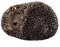 Brilibrum Design Igel Deko aus Kunstharz & Bronze Figur Igel eingerollt Skulptur Hedgehog Figurine Herbstdeko Dekofigur Igelchen Tierfigur klein in Handarbeit gefertigt (3-8 x 6 x 4,5 cm)