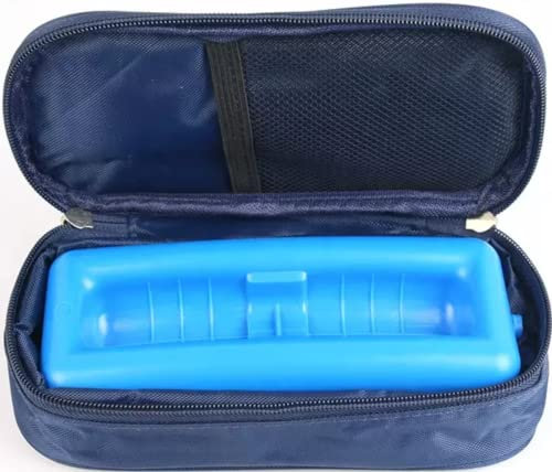 50x Insulin kühltaschen mit Kühlakku Reise Tasche - Medikamente isoliert Diabetiker Tragbaren Kühler Tasche für Insulin Pen Glukose-Meter und Diabetes kühltasche (50x Stück)