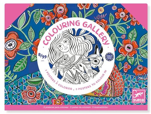 DJECO Colouring Gallery blühend