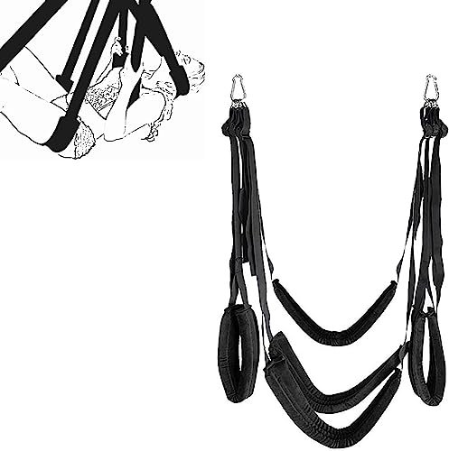 Balançoire à Coussin à Trois Couches, Suspension de Plafond Confortable, balançoire intérieure de Taille réglable