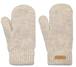 Barts Witzia Mitts Gloves Handschuhe (cream, one size)