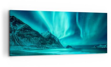 ARTTOR Bilder auf Leinwand 120x50cm Wandbild Fantasy Landschaften - 5321
