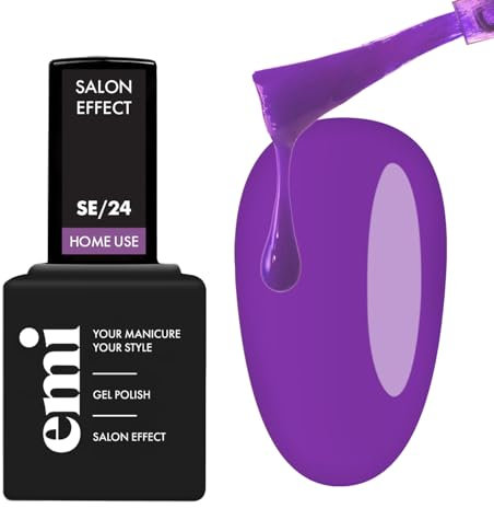 EMI Salon Effect Velvet Royale HEMA free gel polish long-lasting color home use UV/LED/CCFL lamp 9 ml
