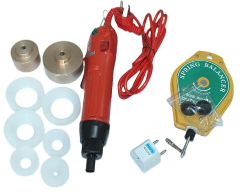 MagiDeal Machine de capsulage de bouteilles électrique portative, capsuleuse automatique de bouteilles