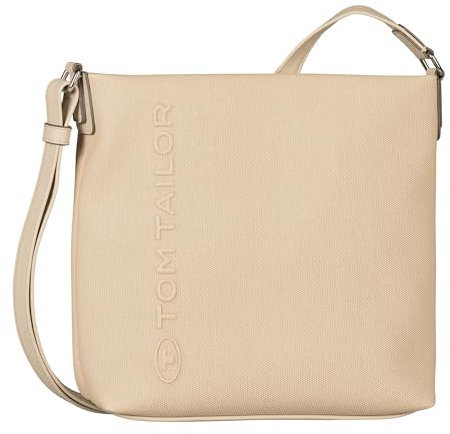 TOM TAILOR Rosa Damen Umhängetasche Crossbody Bag Klein Beige