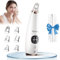 JMSilkAuro Aspirateur Point Noir Professionnel, Extracteur de Comédons Electrique, 6 Sondes et 3 Modes d'extraction des Points Noirs Rechargeable