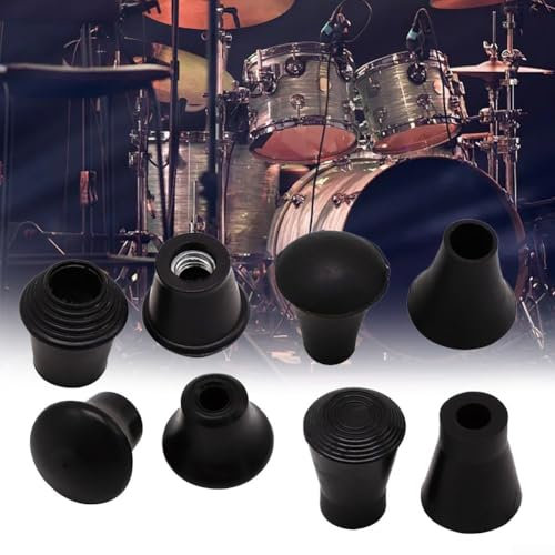 Premium Feet Tip Floor für Schlagzeug, Percussion, Instrument, Basstrommel, 2 Stück (PJ028)