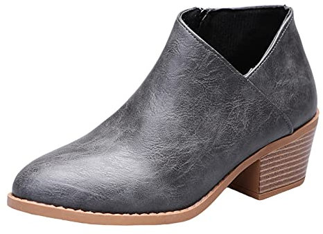 Stivali Dopo Sci Donna da Neve Stivaletto Donna Estivo con Tacco Winter Shoes Stivaletti Bassi Tacchi Bianchi Stivali Primaverili Donna Stivaletti Donna Invernali Stivali Moto Donna
