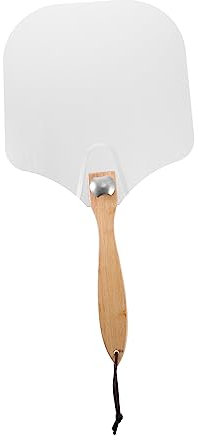 ABOOFAN Espátula Para Pizza Bandeja Para Vuelta Pan Cáscara De Pizza Paleta De Pizza Cáscara De De La Empanada Cáscara De Transferencia De Pizza Acero Inoxidable