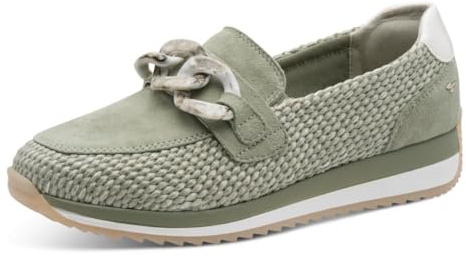 Tamaris Wide FIT Slipper Materialmix Leder/Textil/Synthetik H-Weite