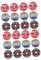 SOLUSTRE Aromatherapy Tablets for Car Record Player Air Freshener Refill Pads Turntable Aroma Tablets Car Vent Air Freshener Compatible