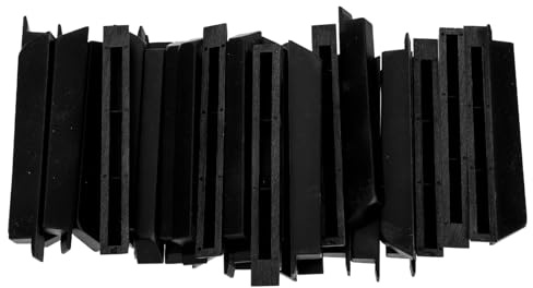36 Stück Klaviertasten für Klavier, Schwarzes Kunstharz für Musiker | Praktisches Zubehör für Professionelle und Private Nutzung, Passend zu Piano und Instrumentenbedarf