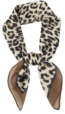DAMILY Bandana Damen Baumwolle Halstuch Sommer Schal Haarschal Kopftuch