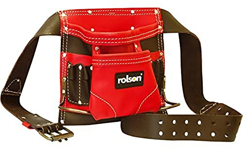 Rolson 68874 Red Classic Tools Belt, Multi-Colour