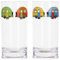 Flamefield LC694 Love Caravanning Tall Tumbler Glasses - Pack of 2