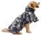 KoKoBin Reflektierend Hunderegenmantel mit Kapuze ultraleichte atmungsaktive wasserdichte Hundejacke Regenhülle für mittlere und große Hunde（Grau，L）
