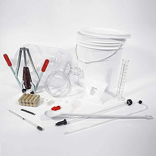 Wild Grapes Wine Equipment Starter Kit, 6 Gallon Fermenter