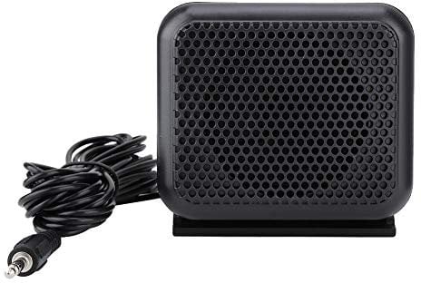 NSP-100 Mini External Speaker Mobile Radio Microphone for Kenwood Yaesu ICOM Ham Car Radios Mini and Compact,With a 3w Speaker,Sound Stereo and Loud