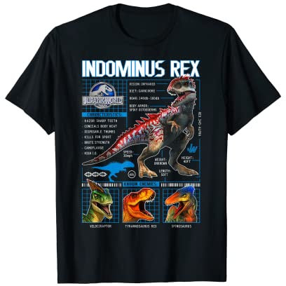 Jurassic World Indominus Rex Schematic T-Shirt