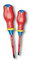 USAG U00910126 Serie giraviti Slim isolati 1000V con Impronta combinata POZIDRIV, Rosso