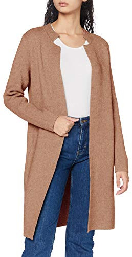 Morgan Femme 162-mblock.m Cardigan Sweater, Camel, L EU