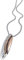 goldmaid Damen-Collier 925 Sterlingsilber teilw. rot rhodiniert 17 Zirkonia weiß 13 Zirkonia Champagner