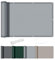 AXT SHADE Brise Vue Balcon 90x600cm HDPE Cache Vue Balcon Protection UV Opaque Résistant aux Contre Vent avec Trous et Serre Câbles pour Exterieur Terrasse-Gris Clair