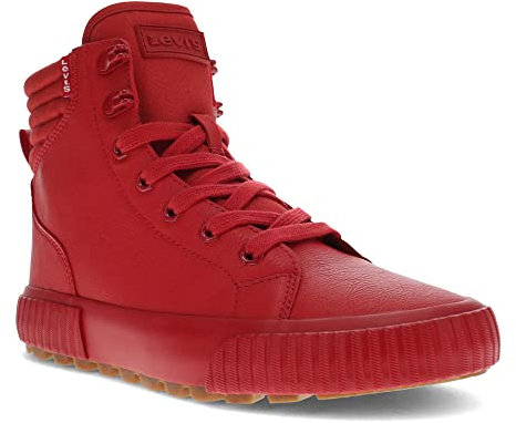 Levi's Damen Olivia Sneaker, Rot/Ausflug, einfarbig (Getaway Solids), 39 EU