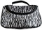 NOVAGO Petite Trousse de Toilette Compact Pliable, Trousse Maquillage, Trousse multiusage Pochette cosmétique Fleurie Style Japonais (Zebre)
