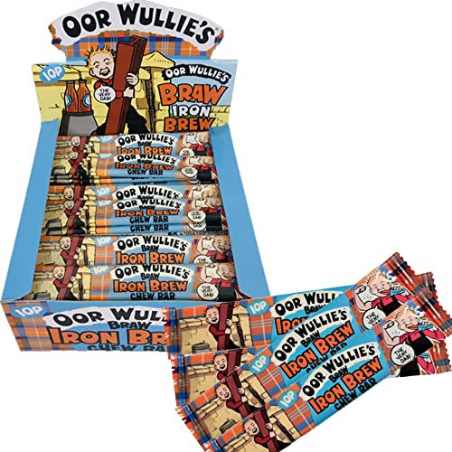 Oor Wullie’s Iron Brew Chew Bar 72 x 11g Full Box