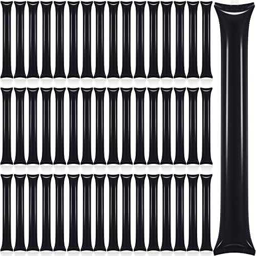 Civaner 48 Pcs Thunder Stick Boom Stick Cheering Noise Maker,Black