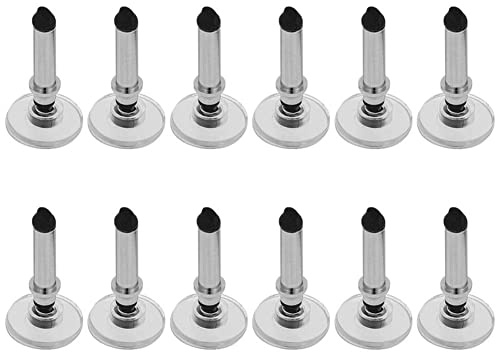 Josenidny 12Pcs Universal Tip Capacitive Stylus Touch Screen Pen Nibs Silicone Replacement Pencil Tip for Mobile Phone