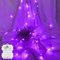 FFZZKJ Halloween Lights Outdoor Battery Operated Timer for Halloween Decorations Waterproof 3M 30 LED String Lights for Indoor Outdoor, Window, Porch, Balcony, Party, Purple