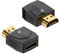Duttek 8K HDMI to Mini HDMI Adapter, HDMI2.1 Male to Mini HDMI Female Adapter 48Gbps,Support Dynamic HDR for 8K@60Hz for HDTVs, PS5, laptops, Monitors, TV Boxes(2 Pack)
