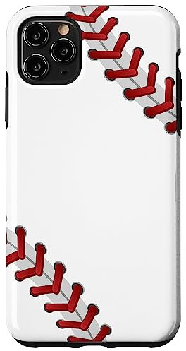 iPhone 11 Pro Max Baseball Stitches Sports Ball Game Phone Case