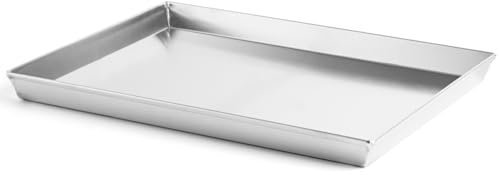 MARCATO Rechteckige Kuchenform, Aluminium, 40 x 30 cm, gleichmäßiges Backen, leicht und langlebig