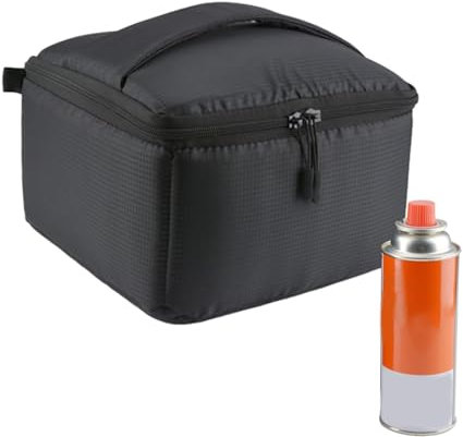 Borsa per il trasporto del fornello da campeggio,Custodia per utensili da campeggio | Borsa portaoggetti anticaduta per griglia da esterno per design del vano escursionistico, grande capacità