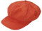 Cool4 Fein Cord Ballonmütze Cord Bakerboy Mütze Baumwolle Cap Visor Vintage A05 (Orange) (57)