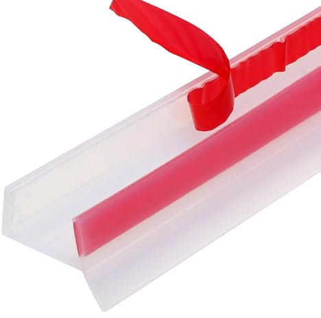 Tutamaz Sockelleiste Küche Sockelprofil Dichtung für Küchensockel, Sockelprofil Sockelblendenprofil für 15mm / 16mm / 17mm, Silikonkautschuk Staubdicht Abdichtungsprofil für Küchensockel (5M)