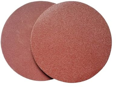 QAZWZG 10 stück 12 Zoll 300mm Schleifen Disc for Wand Haken & Schleife Schleifpapier für Schleifen(180)