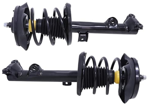 Callume 2x Stoßdämpfer Federbein Vorne Kompatibel mit Mercedes W203 C209 | Lieferumfang: links + rechts; Referenznummern: 2033200056, 2033200830, A2033200056, A2033200830