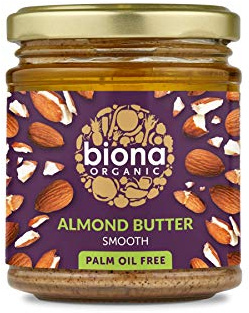 Biona Organic Almond Butter 170g x 5 (Pack of 5)