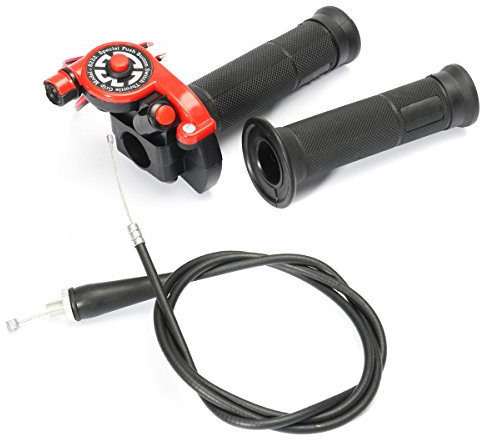 Alamor Quick Action Twist Throttle With Cable Red 125Cc 140Cc 150Cc Pit Bike