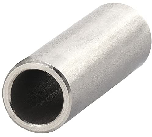 OPIOL QUALITY® Distanzhülsen M12 (Ø Innen: 12,5 mm; Ø Außen: 24 mm; Länge: 10 mm) aus Aluminium (2 Stück) Madenschrauben Abstandshülsen Distanzbuchsen Aluhülse Abstandsbuchsen