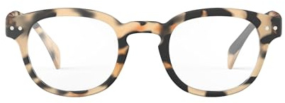 IZIPIZI PARIS | READING Lesebrille LetmeSee #C Light Tortoise +2,50 | Sehhilfe 15x4,5x2 cm | See Concept