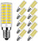 MAYCOLOR E14 9W Energiesparlampe 9W Ersetzt 75W, 750 Lumen, Kaltweiss 6000K, Leuchtmittel E14 9W Ideal für Kronleuchte Wandlampe Tischlampe Nicht-dimmbar 10er Pack