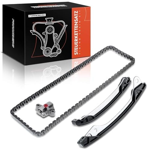 Frankberg Kit chaine de distribution Compatible avec Duster HS C.a.p.t.u.r J5 Clio IV BH Grand Scénic III JZ0 1 Scénic III JZ0 1 Fortwo 453 Remplacer# 130C12345R