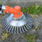 WINDFIRE 6 Rotary Weed Wheel Brush Replacement Head, Knotted Wire Grass Trimmer Cutter Wheel, Grass Cutter Trimmer Replacement Head for Paving Stone, Pavement Joints(Rod and Screws Not Include)